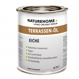 Terrace oil Wood oil for outdoor use 0.75 l oak