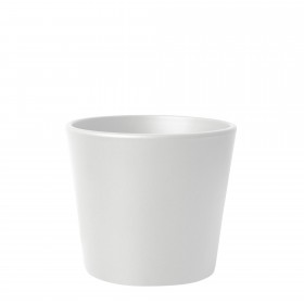 ceramic plant pot Ø 13,5 cm matt white