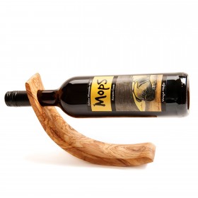 Wine Bottle Holder Olive Wood