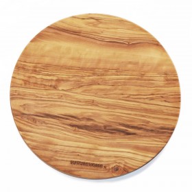 Chopping Board olive wood round, 30 cm