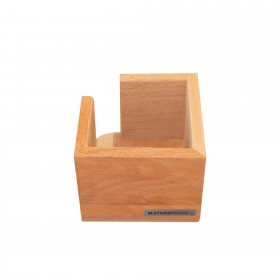 CLASSIC memo box beech wood, 11,5 x 11,5 cm