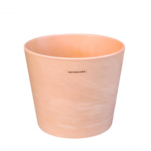 Blumentopf Übertopf Keramik in Terrakotta-Optik Ø 17,5 cm