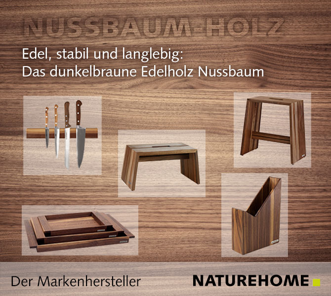 Trend Nussbaum-Holz