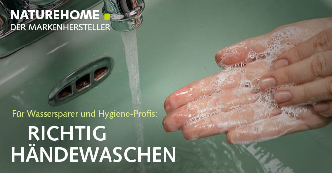 Händewaschen mit natürlichen Handseifen